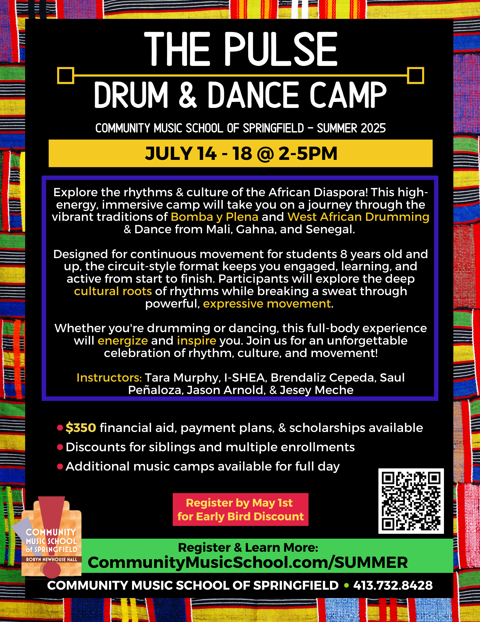 The Pulse Drum & Dance Camp - Click for PDF