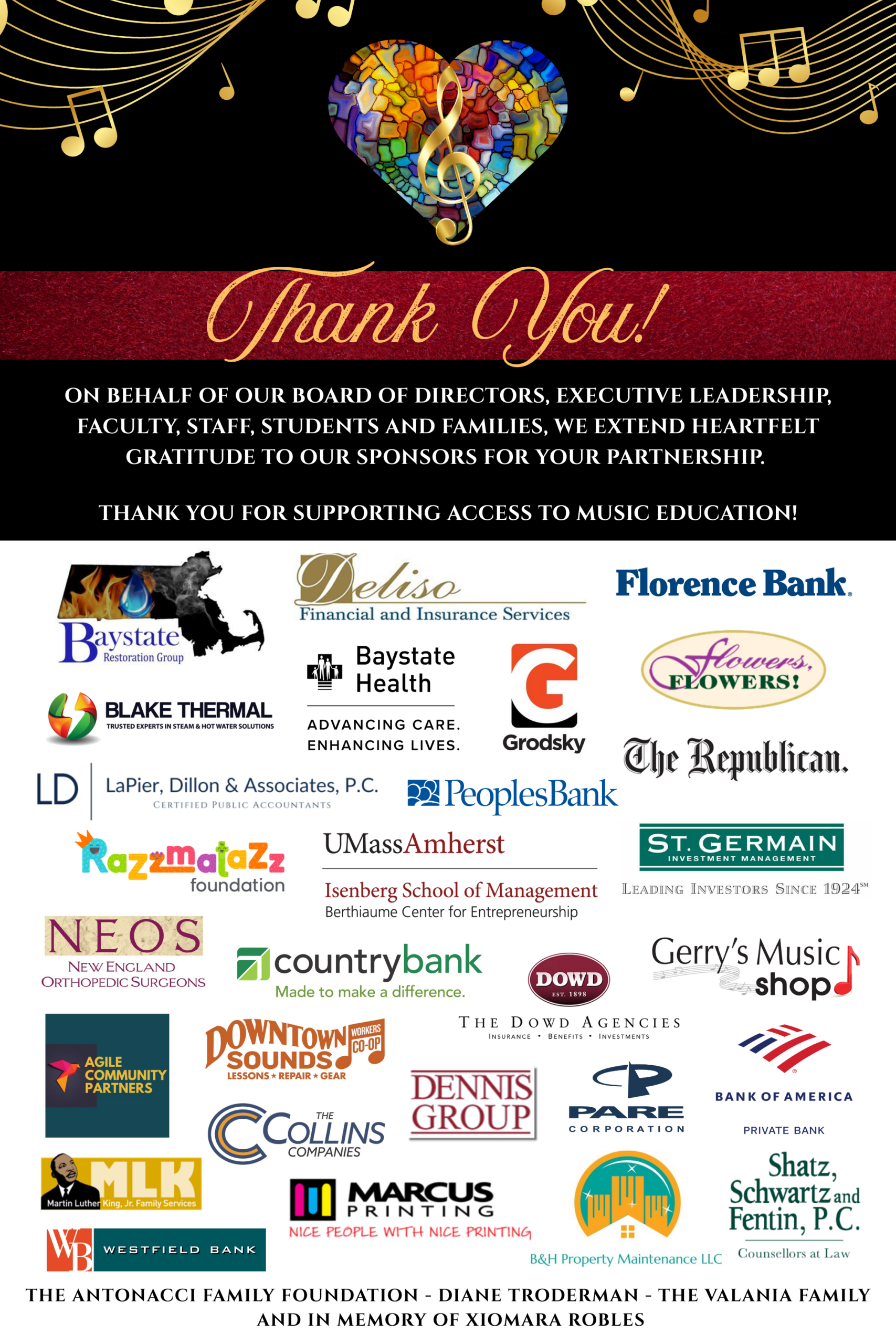 Thank you to our 2026 Sponsors!