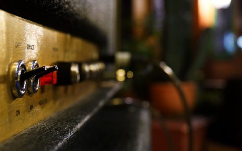 profile shot of an Amp