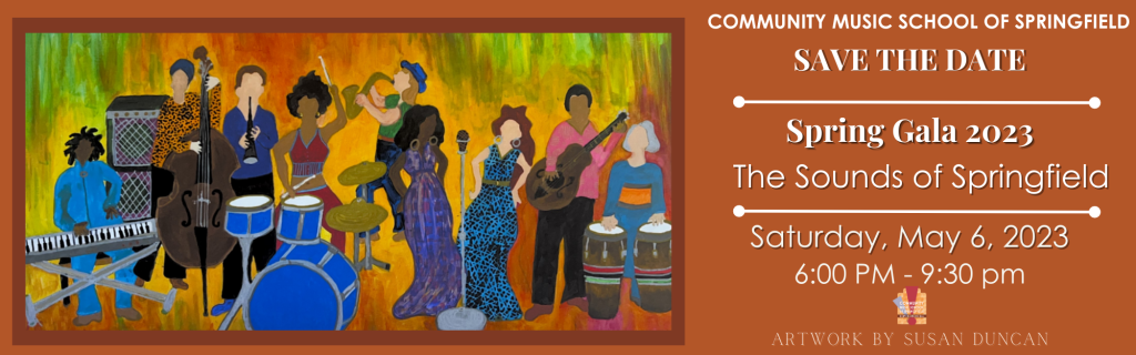 Save the date: CMSS Spring gala - Saturday, May 6th, 6-9:30pm